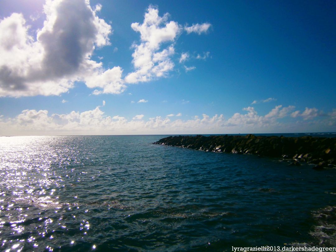 View from our table/cottage  at Seabreeze restaurant.