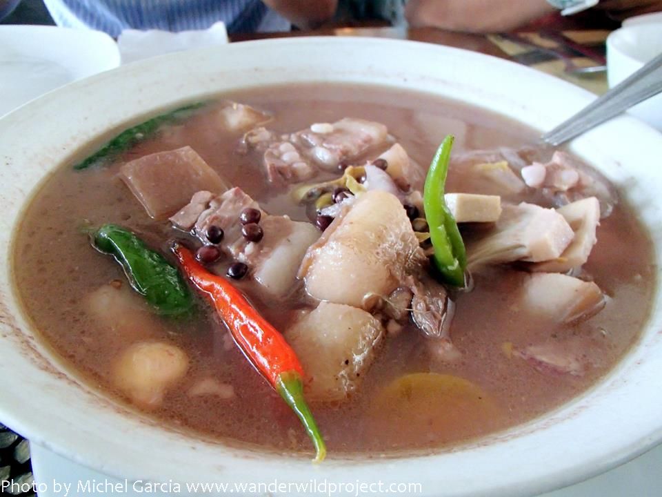 KBL, which means Kadios (a type of black bean), Baboy (pork), Langka (Jackfruit). My favorite.